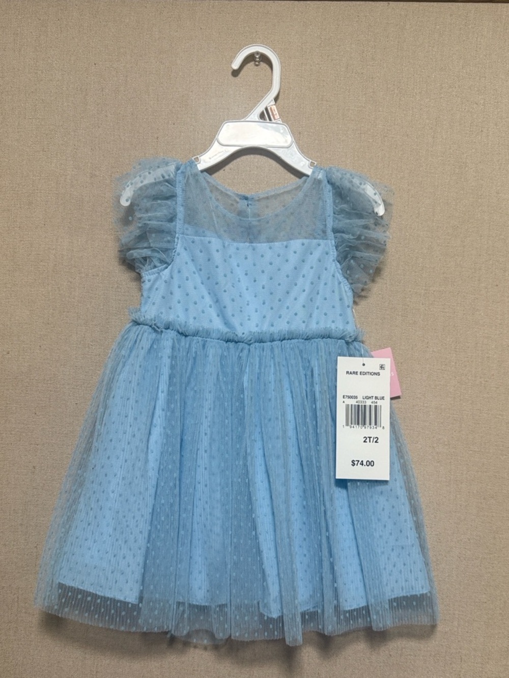 *New With Tags Rare Editions Rare Editions Toddler and Litt Light blue 2T